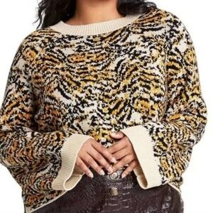 Rachel Comey x Target Oversized Crop Sweater Sz M Mobwife Winter Essential